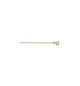 CHAINE GOURMETTE 1.2MM 50CM PLAQUÉ OR