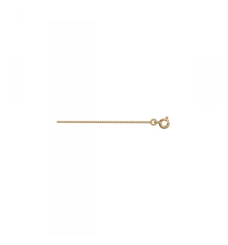CHAINE GOURMETTE 1.2MM 45CM PLAQUÉ OR CHAINE GOURMETTE 1.2MM 45CM PLAQUÉ OR