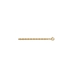 CHAINE FORCAT 3MM 55CM PLAQUÉ OR