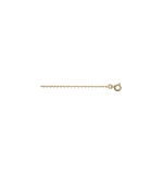 CHAINE FORCAT 1.6MM 45CM PLAQUÉ OR
