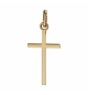 CROIX PT MODELE SOBRE PLAQUÉ OR