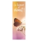 Signet Papillon sur fond orange