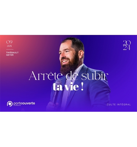 Arrête de subir ta vie - Thiebault GEYER MP3 Arrête de subir ta vie - Thiebault GEYER MP3