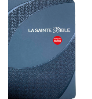 La Sainte Bible Segond 1910 - Grise - Gros caractères