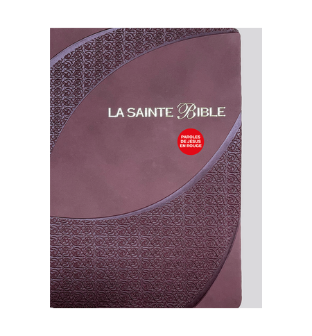 La Sainte Bible Segond 1910 - Brune - Gros caractères