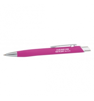 Stylo métal Salome rose