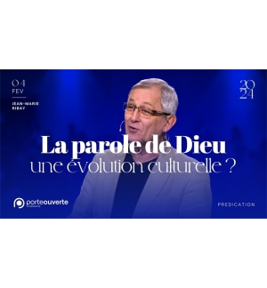 La parole de Dieu une évolution culturelle ? - Jean-Marie RIBAY MP3