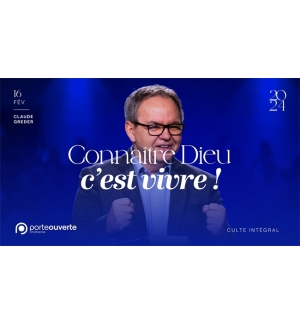 Connaître Dieu c'est vivre! -Claude Greder MP3
