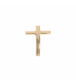 PIN'S PLAQUÉ OR CROIX 