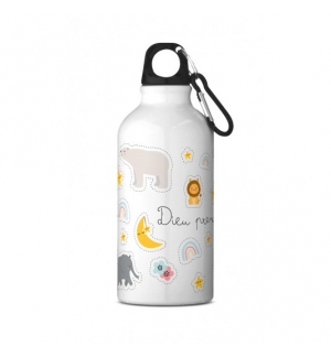 Gourde enfant "Dieu prend soin de moi"