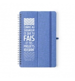 Carnet de notes support "Confie au Seigneur..."