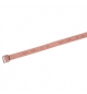 Bracelet tissé "WWJD" vieux rose