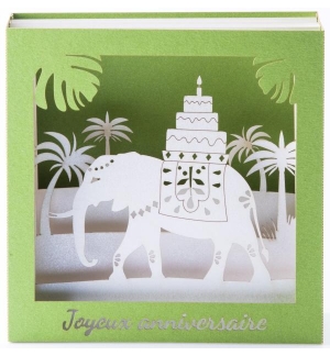 Carte ELEPHANT 3D