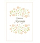 Carte double - Heureux Mariage -Roses-