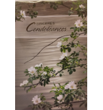 Carte double Sinceres condoléances