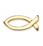 Pins Ichtus doré