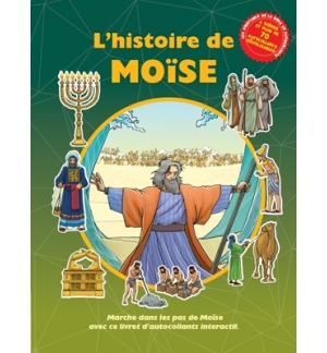 L'histoire de Moïse avec 70 autocollants réutilisables -  Jacob Vium Olesen