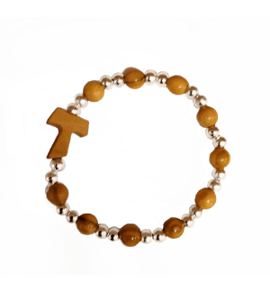 Bracelet flexible pour enfant - bois d'olivier - diam. 5mm