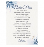 Carte Le Notre Père (Branches bleues)