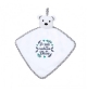 Doudou ourson blanc "Je suis un cadeau de Dieu"