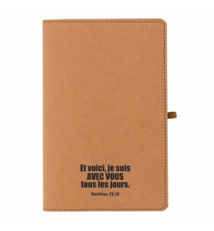 Carnet en papier kraft lavé A5