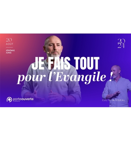 Je fais TOUT pour l'Evangile - Jérémie JUNG MP3