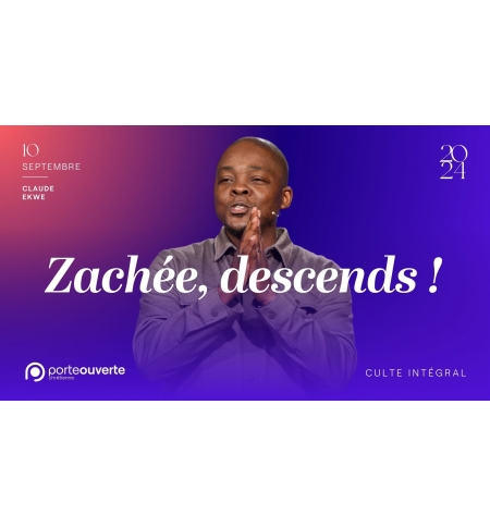 Zachée, descends !  - Claude Ekwe MP3
