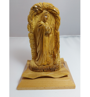 Personnage de crêche en bois