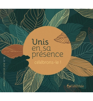 CD AVEC DES CRIS DE JOIE N°19 - UNIS EN SA PRÉSENCE