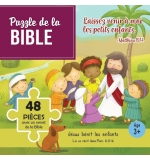 Puzzle Jésus bénit les enfants Laissez les petits enfants venir à moi - 48 pièce