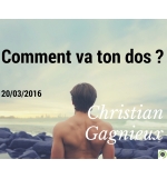 Comment va ton dos ? - Christian Gagnieux