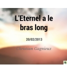 L'Eternel a le bras long - Christian Gagnieux - CD