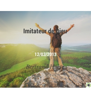 Imitateur de Dieu - Bertrand Huetz - CD ou DVD