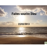 Faites sourire Dieu - Claude Greder - CD ou DVD