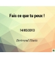 Fais ce que tu peux - Bertrand Huetz - CD ou DVD