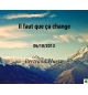Il faut que ça change - Bertrand Huetz - CD ou DVD