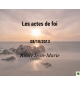 Les actes de foi - Jean-Marie Ribay -  CD ou DVD