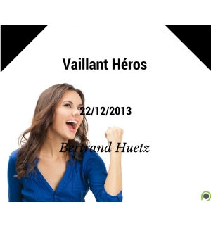Vaillant Héros - Bertrand Huetz - CD ou DVD