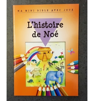 L'histoire de Noé - mini Bible avec jeux - De 4 à 6 ans