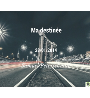 Ma destinée - Samuel Peterschmitt - CD ou DVD