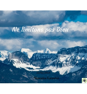 Ne limitons pas Dieu - Mamadou Karambiri - CD ou DVD