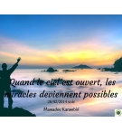 Quand le ciel est ouvert, les miracles deviennent possibles - Mamadou Karambiri 