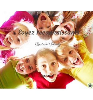 Soyez reconnaissants - Bertrand Huetz - CD ou DVD