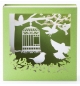 Carte CAGE OISEAU 3D