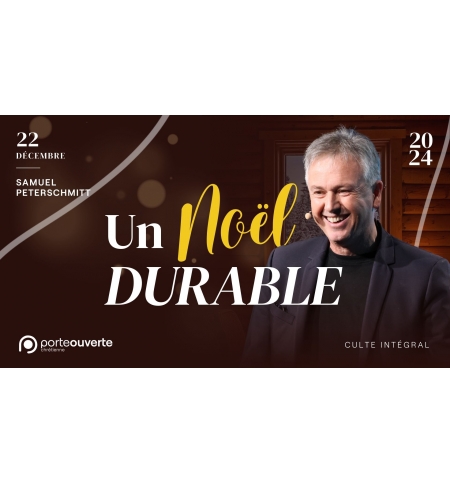 Un Noël durable - Samuel Peterschmitt - MP3 Un Noël durable - Samuel Peterschmitt - MP3