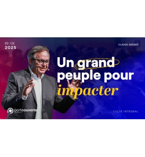 Un grand peuple pour impacter - Claude Greder - MP3
