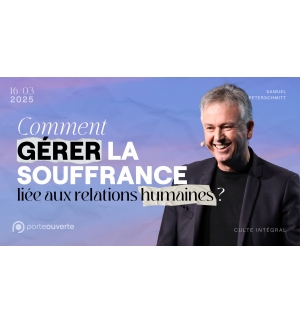 La souffrance liée aux relations humaines - Samuel Peterschmitt - MP3