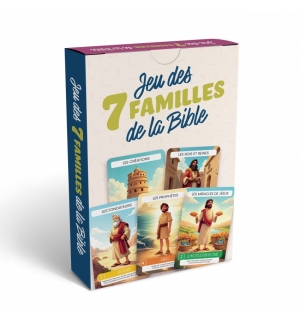 Jeu de cartes "Les familles de la Bible"