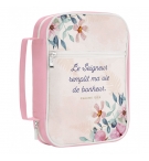 Housse pour Bible large "Le Seigneur remplit ma vie de bonheur"