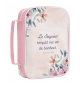 Housse pour Bible large "Le Seigneur remplit ma vie de bonheur"